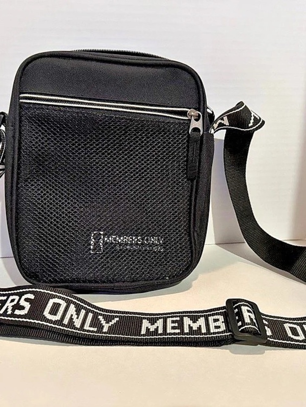 Members Only Black Crossbody Bag Like New